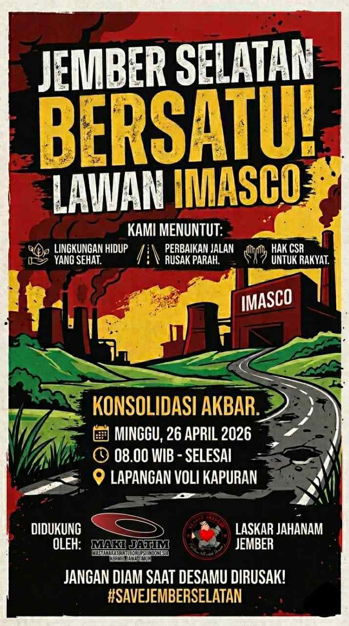 MAKI Jatim dan Laskar Jahanam Bukan Sekadar Protes: Rakyat Bersatu Bongkar Ketimpangan di Balik Operasi IMASCO