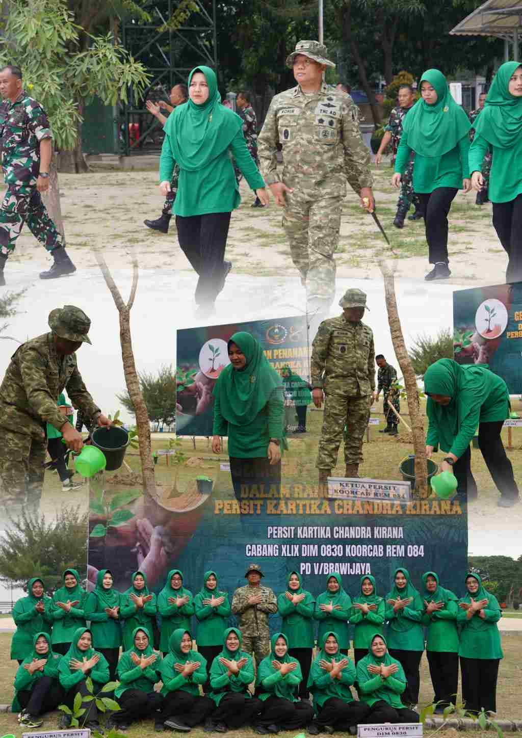 Danrem Tanam Harapan di Pantai Kenjeran, Wujud Cinta Alam