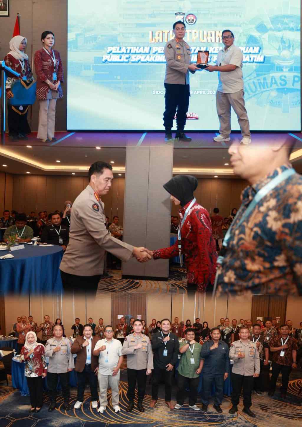 Pelatihan Public Speaking, Kabid Humas Polda Jatim: Humas Harus Jadi Komunikator Efektif di Era Digital