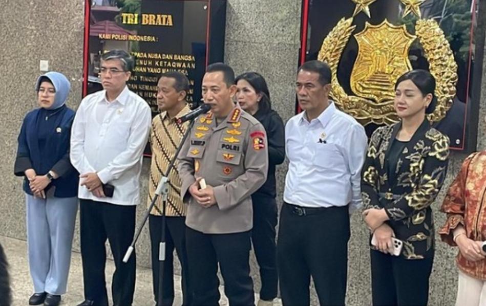 Antisipasi Dampak Eskalasi Global, Kapolri Gelar Rakor Strategis Bersama Menteri Kabinet Merah Putih