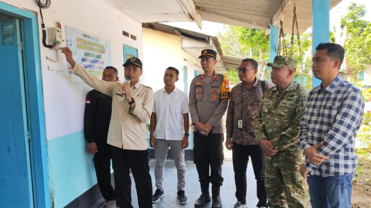 PLN Resmi Menyala di Afdeling Trate, Warga Kebun Kalisanen Kotta Blater Gelar Tasyakuran