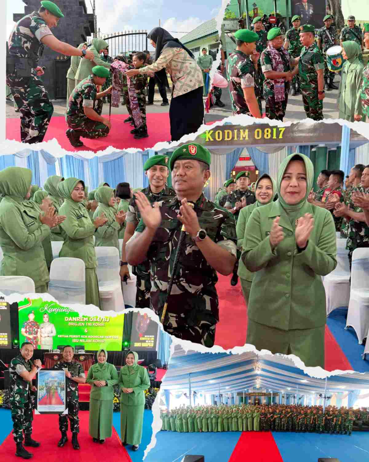 Danrem 084/BJ Hadirkan Semangat Baru di Tengah Prajurit Kodim 0817/Gresik