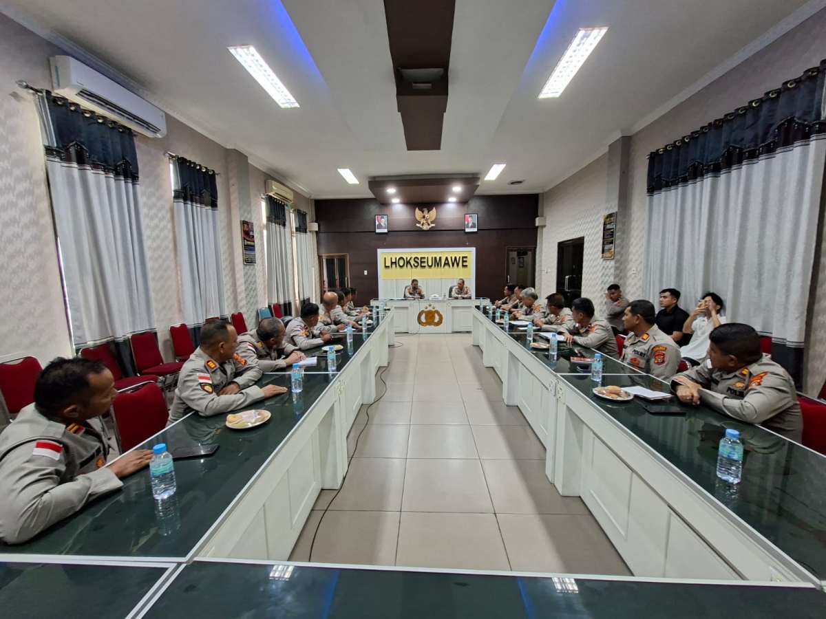 Kapolres Lhokseumawe Tekankan Pengawasan Ketat SPPG untuk Dukung Program Makan Bergizi Gratis